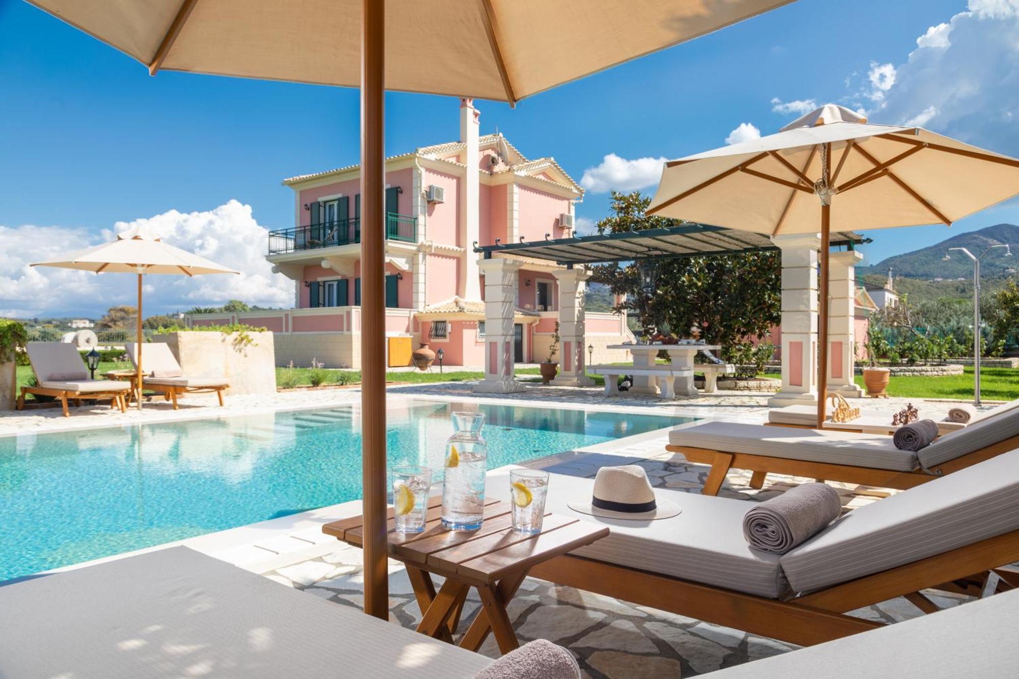 Villa Rose Corfu Praia de Almiros Exterior foto
