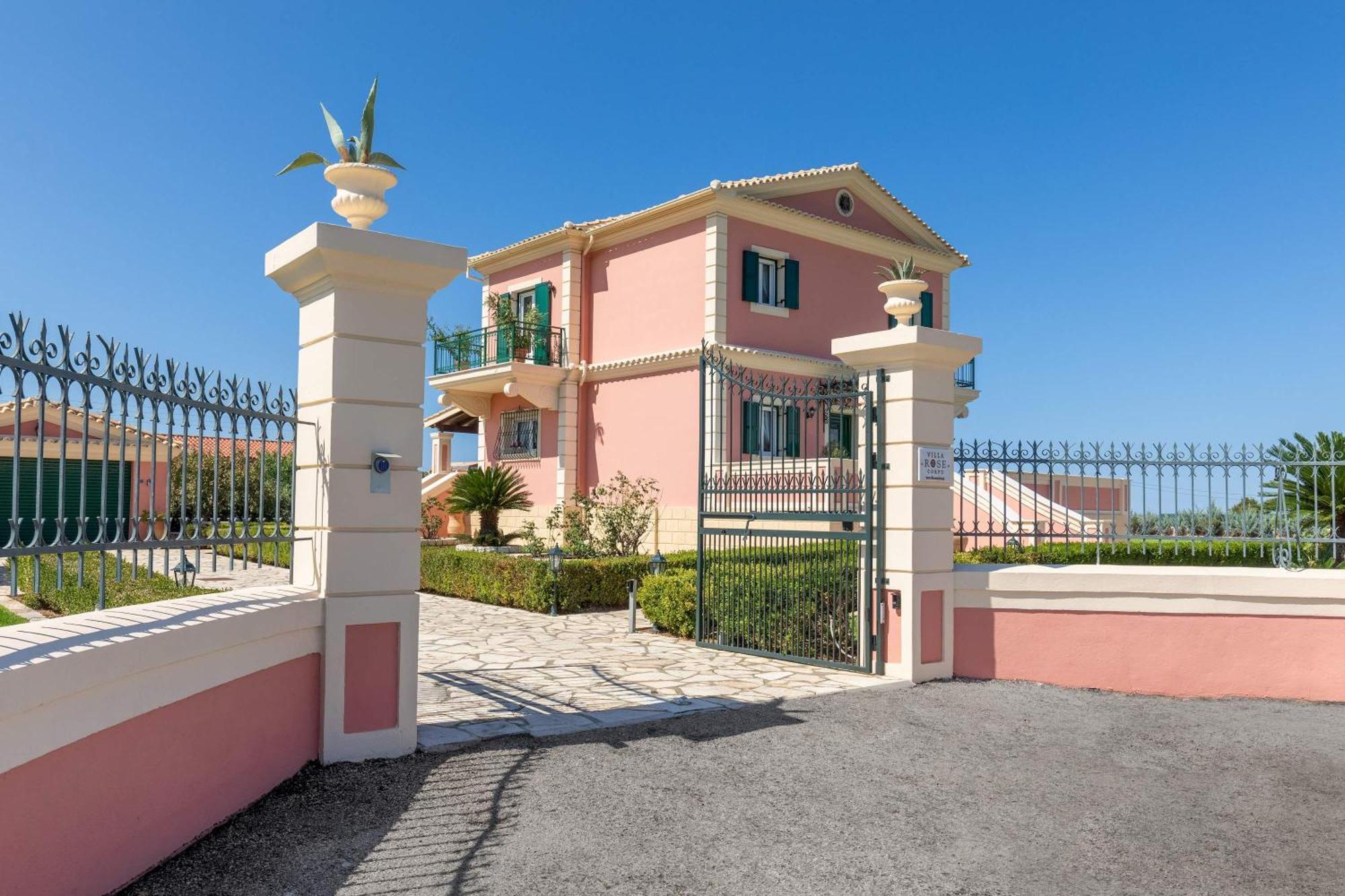 Villa Rose Corfu Praia de Almiros Exterior foto