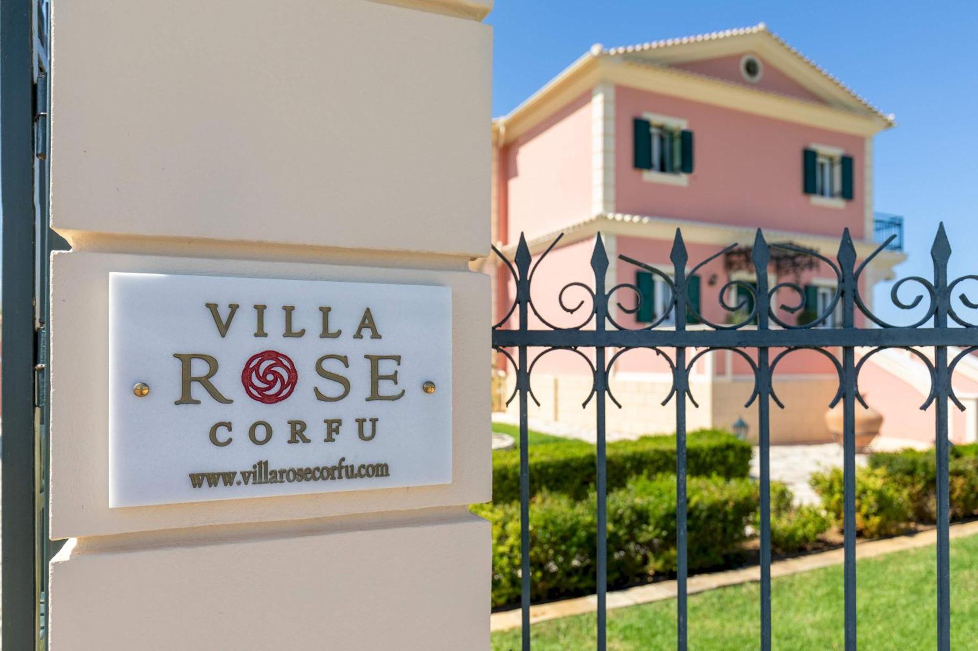 Villa Rose Corfu Praia de Almiros Exterior foto