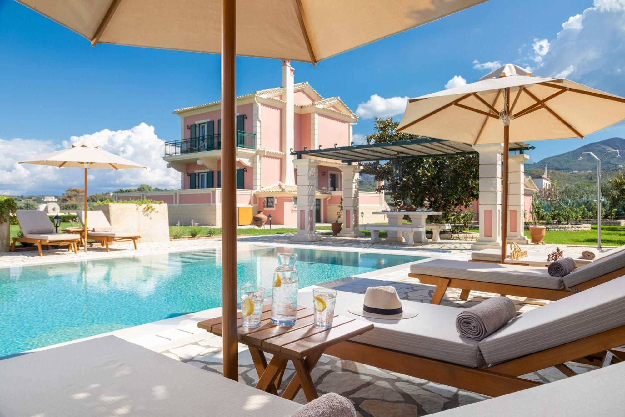 Villa Rose Corfu Praia de Almiros Exterior foto